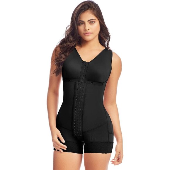 Other - Women's Body Shaper Tummy Control Post Surgery Garment Short Shapewear Black Bra